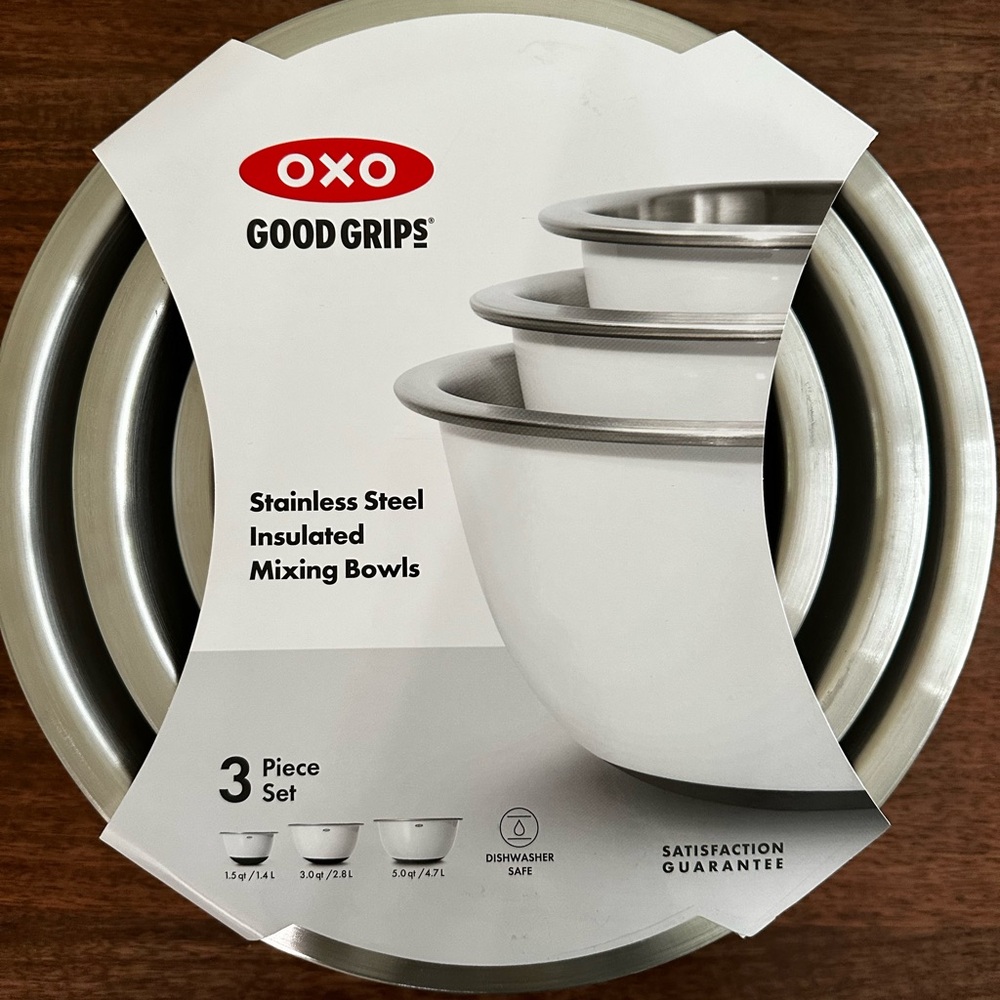 OXO Good Grips Stainless Steel Mixing Bowls